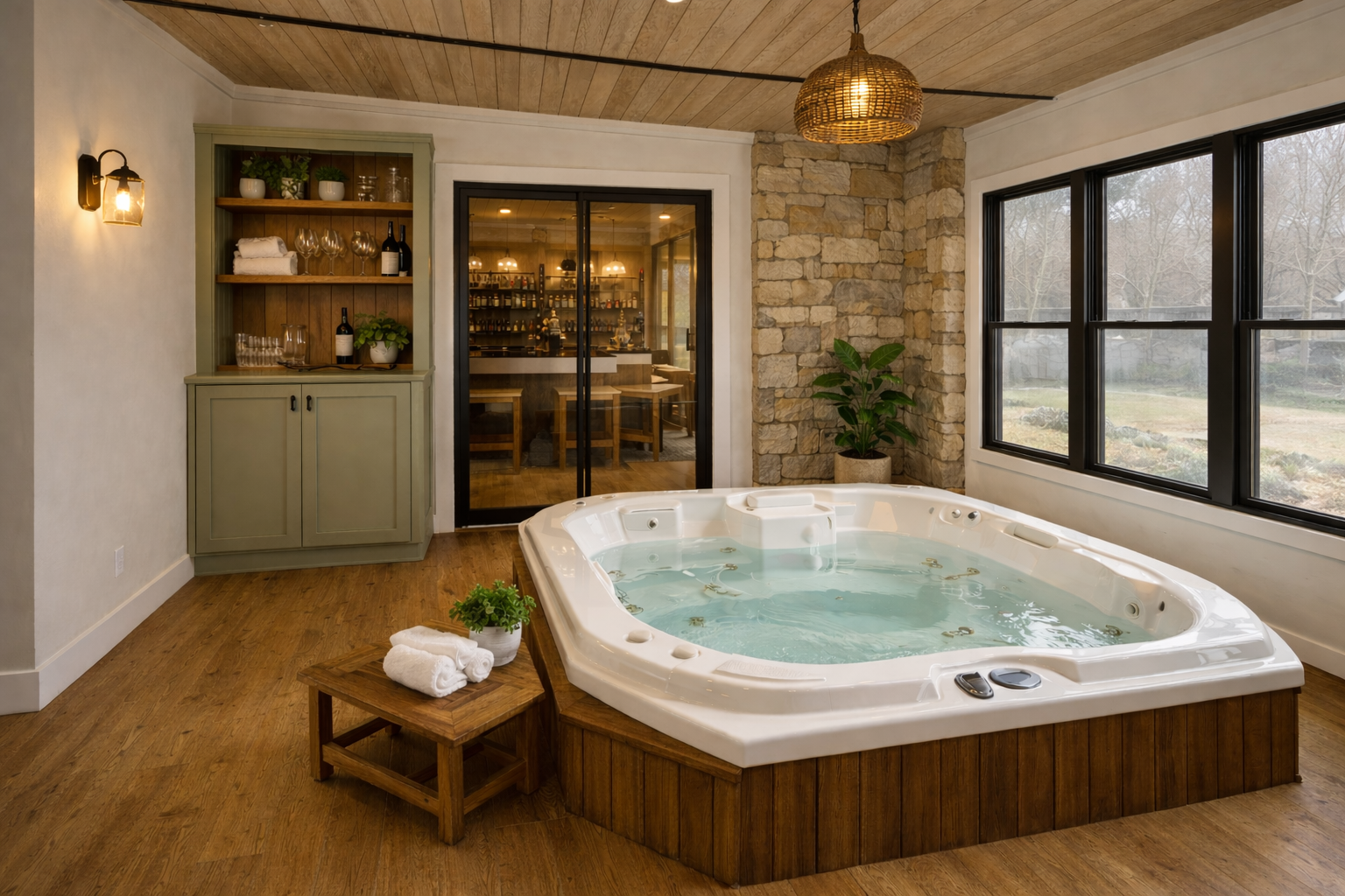 Jacuzzi hydrotherapy suite